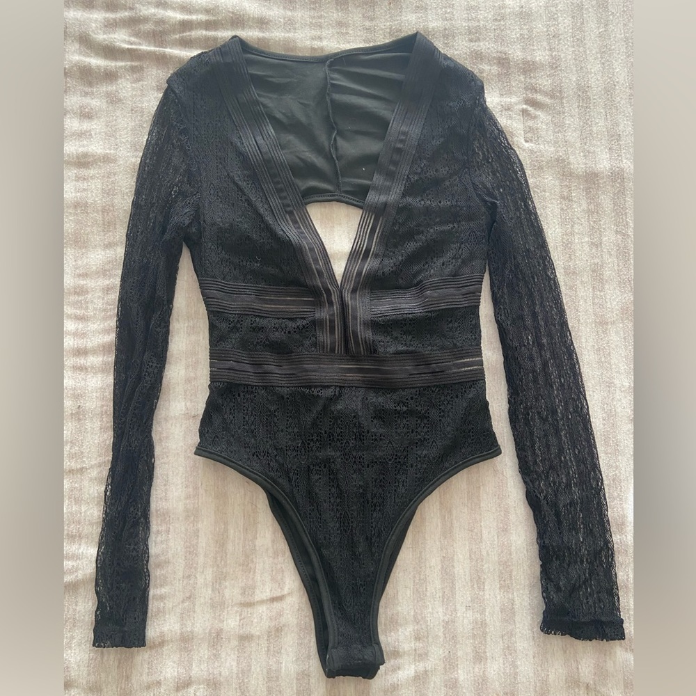 Shein black body suit